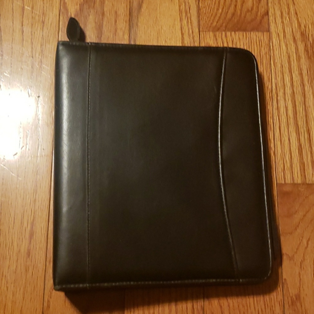 Franklin Covey leather planner
